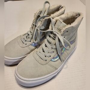 Vans Weatherized Ward Hightops Zip Kids Tennis Size 4